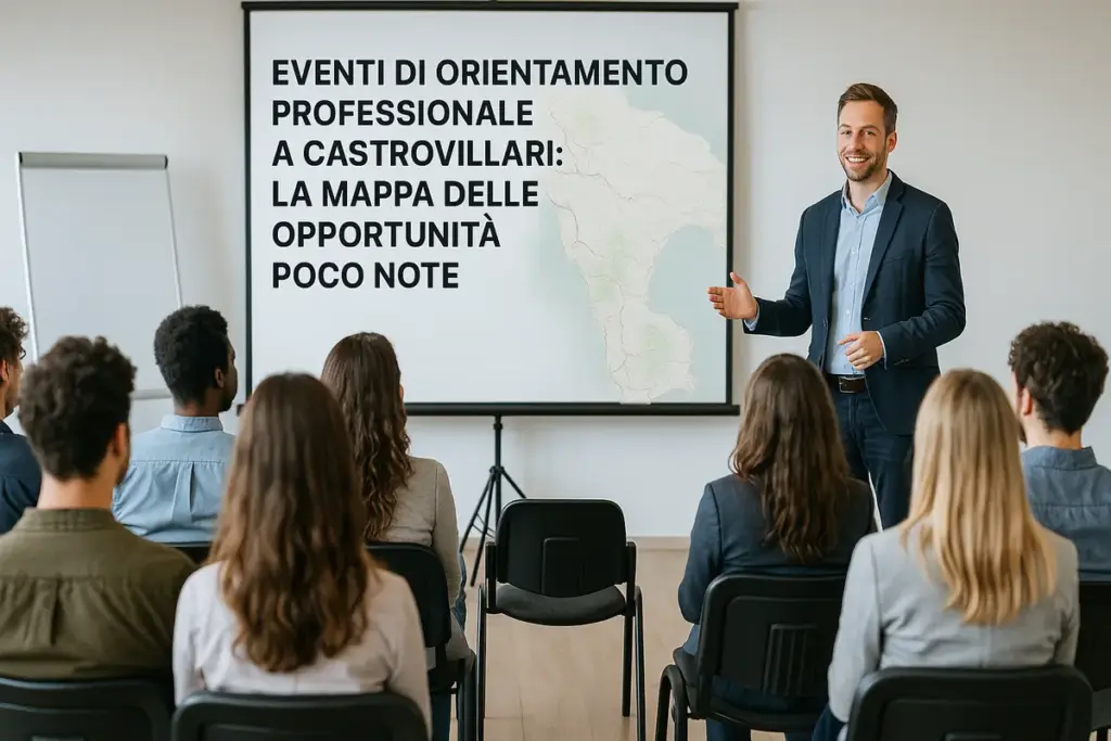 Eventi di orientamento professionale a Castrovillari: la mappa delle opportunità poco note