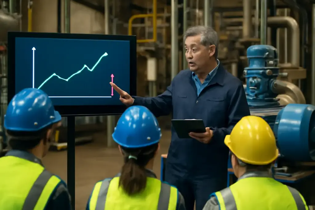 Formazione sulla manutenzione predittiva industriale: riduci al minimo i fermi macchina