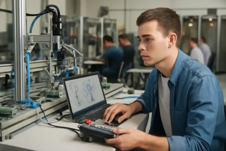 Corso per tecnico di automazione industriale: i requisiti richiesti dalle aziende moderne