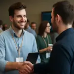 Networking agli eventi tecnici: la strategia concreta per trovare lavoro prima degli altri