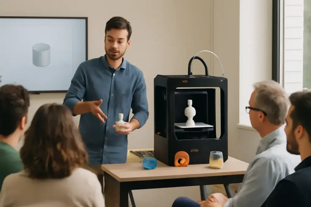 Workshop sulla stampa 3D a Castrovillari: come imparare rapidamente applicazioni reali